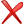 Regular Red X Icon 24x24 png
